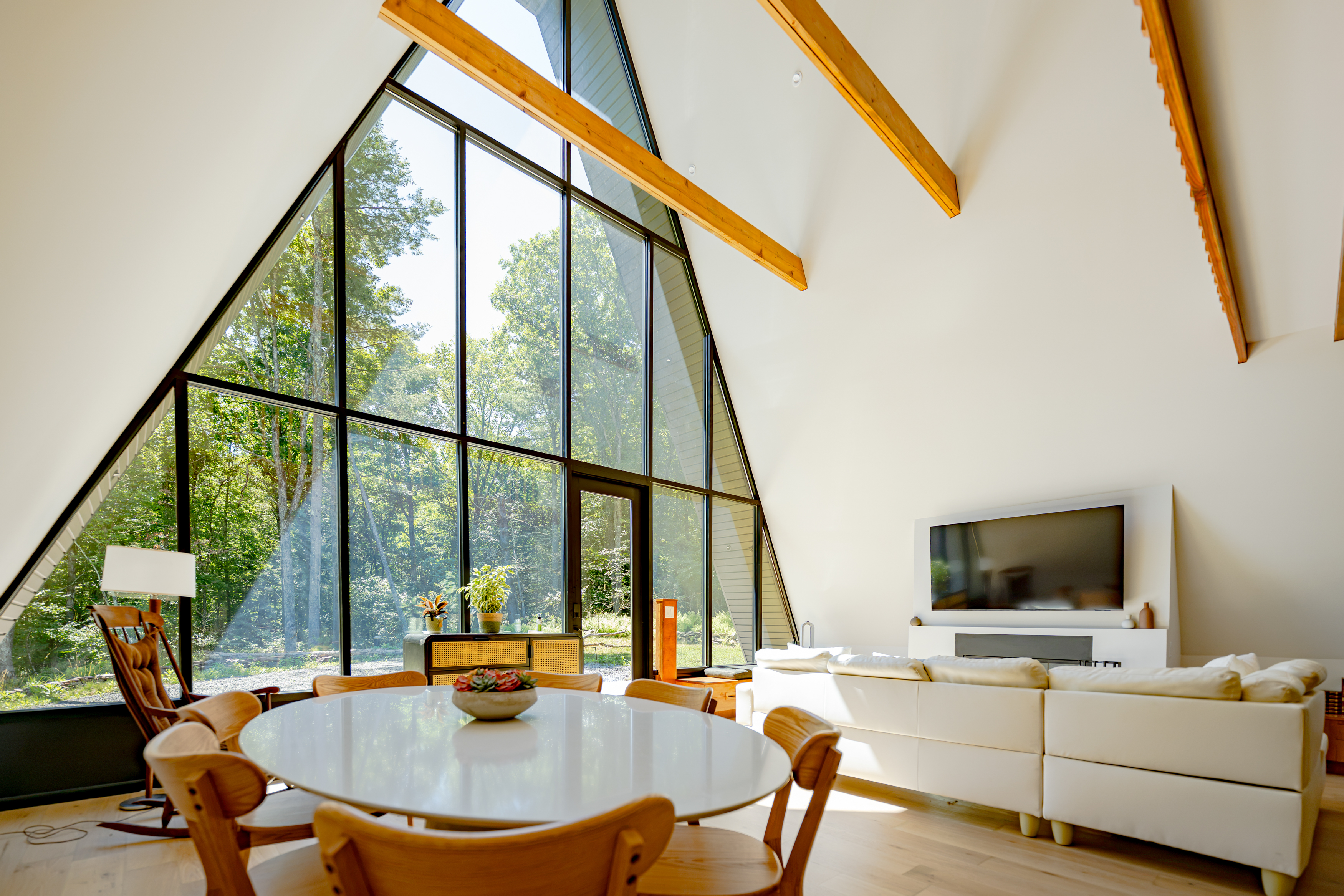 Living and dining area